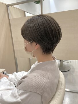 アドラーブル 長岡リバーサイド千秋店(adorable) マッシュショート☆透明感ベージュ☆