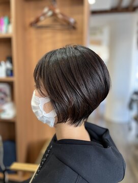 オダンゴヘアー(odango hair) short bob