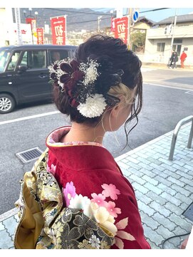 コレロ ヘアー(KORERO hair) 成人式アレンジ