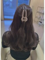 ノーチェ(noche)&nbsp;ロングレイヤー×暗めグレージュ