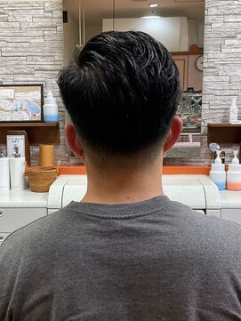 アポロカットステージ 相模大野店 アップバング/ツーブロックマッシュ<理容室>[メンズ/相模大野]