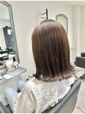切りっぱなしボブ♪