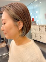 アンテナ(ANTENA) ボブ☆白髪ぼかしハイライト☆★40代お客様施術後★☆