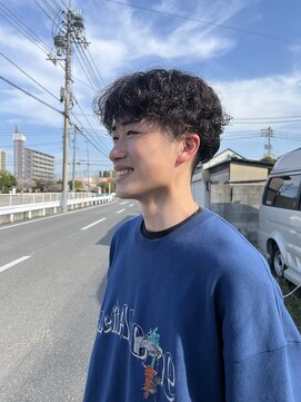 ヘアデザイン ジル(Jill) シャドウパーマ/シースルーマッシュ