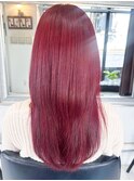 20代30代40代髪質改善カラーレイヤーカットピンクブラウン