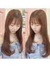 【髪質改善】カット＋プレミアムケアカラー＋髪質改善トリートメント￥16400