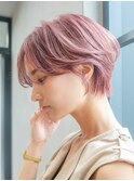 ベビーピンクミルクティーピンクホワイトピンク_49513