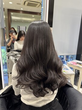 アピッシュ ギンザ(apish ginza) ロングパーマ/デジタルパーマロング/コテ巻きパーマ/韓国ヘア