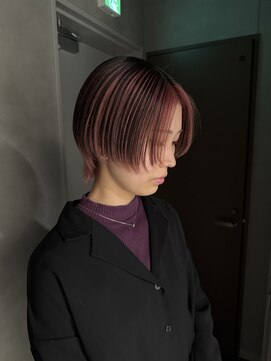 ソル 栄矢場町(SOL) アンブレラカラー/ピンクカラー/インナーカラー/ショート