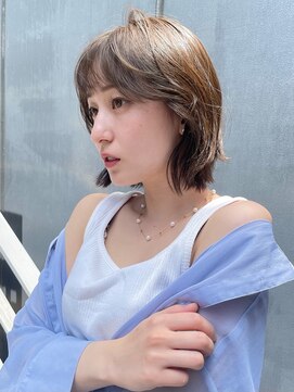 シオ ヘアー デザイン(Sio. hair design) ash brown