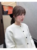 【柿本真優】圧倒的可愛くなれる顔周りカット♪
