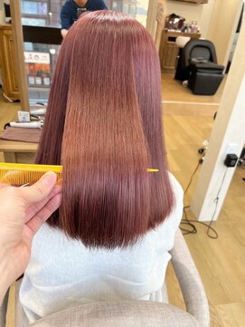 ミラシィ 成田(Mirashy) ハイライトカラーミルクティーベージュレイヤーカット