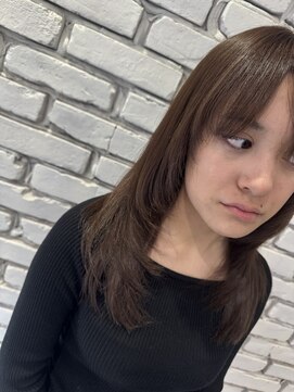 パトゥ 烏丸(patou) ハッシュカット 韓国風レイヤースタイル