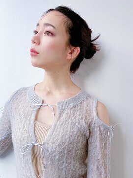 フリティ 大阪西梅田店(friity) オリーブベージュショートミニボブグレージュブリーチレイヤー