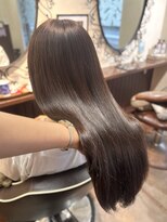 髪質改善ヘアエステ アリュール(allure) 明るめブラウンで柔らか美髪