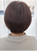 丸みショートヘア