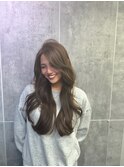 韓国ヘア　2wayバング &nbsp;レイヤーカット くびれヘア &nbsp;顔周り