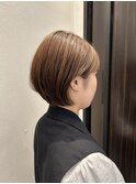 首元スッキリ!丸みショート♪@吉野