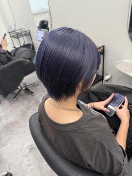 アイスプロドバイブルーム 木更津店(ice prod by bloom) ネイビーラベンダー【木更津/ブリーチ/韓国/ラベンダー】