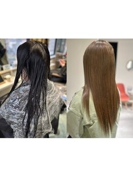 【梅田エリア】で大人気NORAの注目店〈NORA UMEDA〉髪質改善/酸熱トリートメント￥12650☆感動の美髪へ！