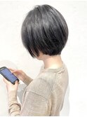 似合わせカット　丸みショート