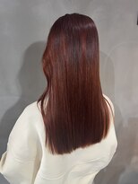 キャピタル ノウ(CAPITAL nou)&nbsp;パツっとミディアム×オレンジカラー