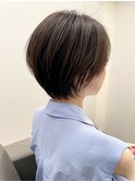 【山科】小顔効果♪チャコールグレー×ショートレイヤー【中村】