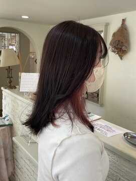 エクファ ヘア シェリル 草津 南草津店(ex-fa hair cherir) ミディアムヘア/暗めカラー/グランマッシュ/南草津