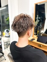 セイドット フクオカ(Say.FUKUOKA) 【メンズ★大名】ツイストスパイラルパーマ×ハイライトカラー