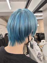 アドラ(ADLLA)&nbsp;ターコイズブルー×ブラックローライト