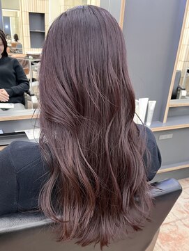 パークレーン アイス イヴェン(park lane ICI yeven) ブリーチなしラベンダーブラウンバーガンディー /akari