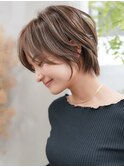 【GEEKS渋谷】ナチュラルショートウルフ/クールショート/冬ヘア