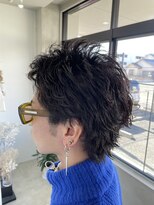 トーン(tone)&nbsp;ウルフスパイキー/スパイキーショート/ケアパーマ/メンズカット