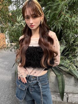 ケイト(kate) 【kate 大宮】チョコレートブラウン×ゆるふわウェーブ巻き