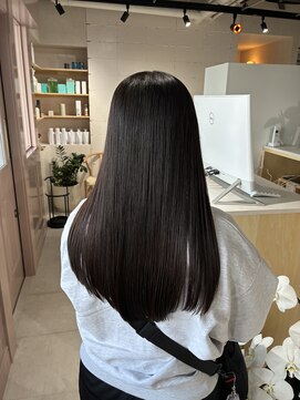 ミー 岡崎(mii) 髪質改善×重めロング