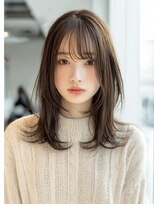 ダル 渋谷/表参道(DAL.)&nbsp;レイヤーカット髪質改善カラー透明感カラー顔まわりカット