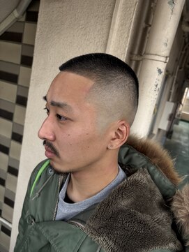 from 0287 中目黒/スキンフェード/ボウズフェード