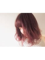 イロドリ ヘアーデザイン(IRODORI hair design)&nbsp;IRODORI  チェリーピンクカラー　【谷口由希子】
