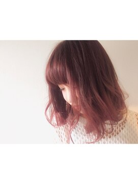 イロドリ ヘアーデザイン(IRODORI hair design) IRODORI  チェリーピンクカラー　【谷口由希子】