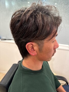 メンズダリアヘアーミュウズ 高崎(Men's Dahlia hair mieuxs) 40代　ツーブロック　メンズショート