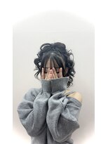 ルート(Ru-t)&nbsp;盛り髪ハーフアップ
