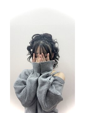 ルート(Ru-t) 盛り髪ハーフアップ