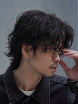 フィフスパーク(fifth PARK)&nbsp;ルーズパーマ緩めツイストスパイラルパーマセンターパートウルフ