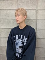 ビンナ(BINNA) メンズハイトーン♪ホワイトベージュ