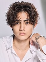 リップスヘアー 渋谷 annex(LIPPS hair)&nbsp;ルーズパーマウェーブセンターパート