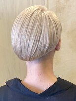 ヘアーリゾートガーデン 南林間店(Hair Resort Garden)&nbsp;相模大野/ホワイトブリーチショート