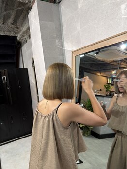 D.A.R.Aの写真/天満・天神橋エリアでトレンドの髪色へ！最新のブリーチを使ったダブルカラーで新しい自分に出会える場所★