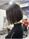  ボブ/レイヤーボブ/タッセルボブ/ボブ長め/前髪あり/30代/京都