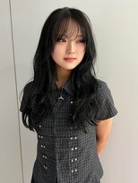 ノラ シンディ(NORA CYNDY)&nbsp;落とせる黒染めブラックカラー黒髪レイヤーカット