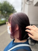 ポタム 東中野(potamu)&nbsp;ブリーチあり！なし！ツートンボルドーカラー